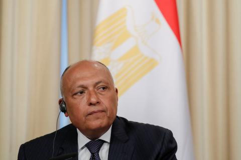 وزير الخارجية المصري يغادر الجلسة الافتتاحية لمجلس الوزراء العرب ويرفض الحضور
