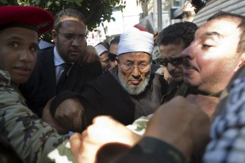 وفاة رئيس الاتحاد العالمي لعلماء المسلمين الشيخ يوسف القرضاوي